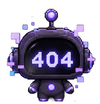 Amethyst, the purple DOT404 desktop companion